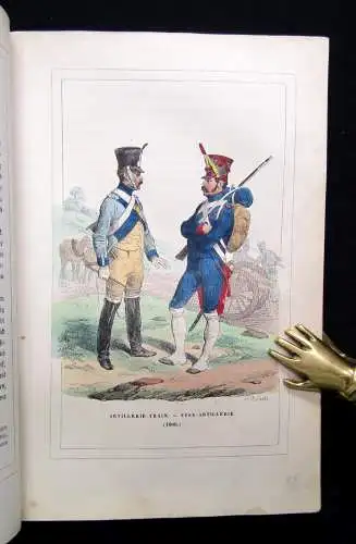 Bellange Die Soldaten der franz. Republik und des Kaiserreich 1843 Geschichte