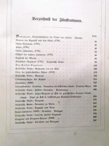 Bellange Die Soldaten der franz. Republik und des Kaiserreich 1843 Geschichte