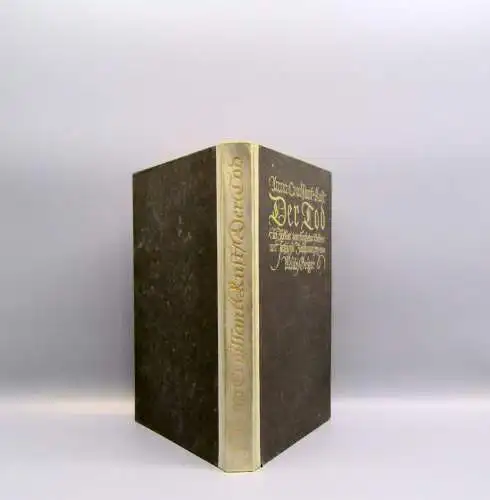 Anna Croissant-Rust Der Tod 1914  17 Zeichnungen von Willi Geiger & 17 Bilder