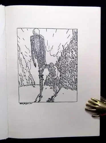 Anna Croissant-Rust Der Tod 1914  17 Zeichnungen von Willi Geiger & 17 Bilder