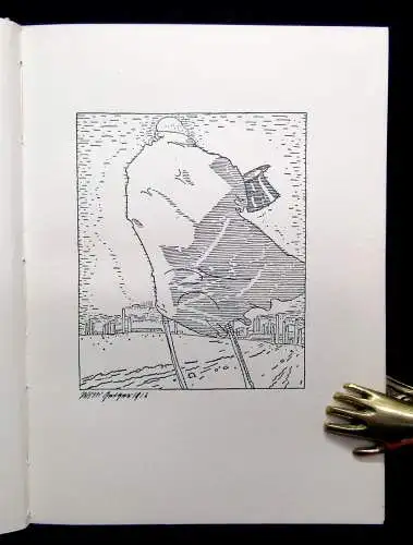 Anna Croissant-Rust Der Tod 1914  17 Zeichnungen von Willi Geiger & 17 Bilder
