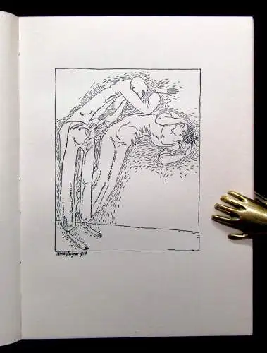 Anna Croissant-Rust Der Tod 1914  17 Zeichnungen von Willi Geiger & 17 Bilder