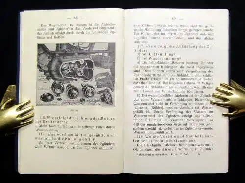 Schuricht, Walter Die Prüfung des Kraftradfahrers Bd.69 1927 Autotechnische Bib.