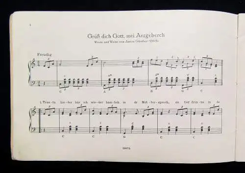Günther Volkstümliche Lieder aus dem Erzgebirge ohne Jahr nach 1946
