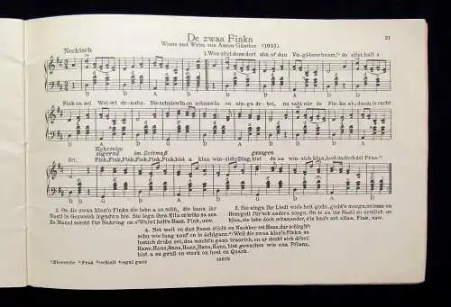 Günther Volkstümliche Lieder aus dem Erzgebirge ohne Jahr nach 1946