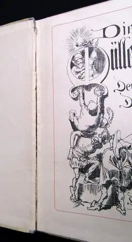 Busch Die kühne Müllerstochter Der Schreihals Die Prise um 1920 Kinderbuch Lyrik