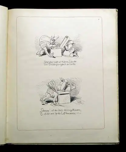 Busch Die kühne Müllerstochter Der Schreihals Die Prise um 1920 Kinderbuch Lyrik