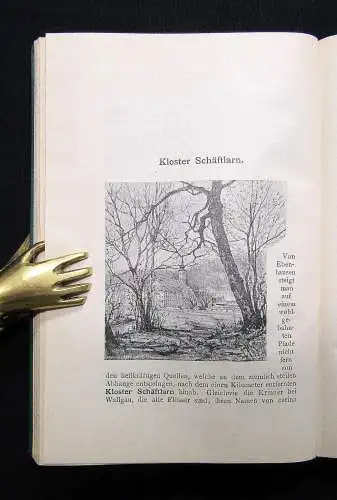 Rambaldi  Wanderungen im Gebeite des Isarthalbahn 1892 Eisenbahnstrecken