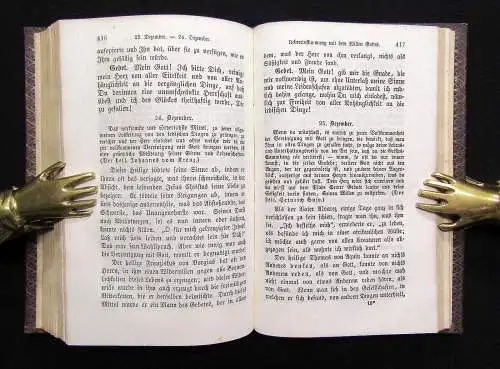 Lasausse Das geheiligte Jahr Denksprüche, Lehren u. Beispiele der Heiligen 1861