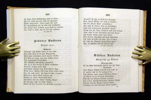 Warbeck Schillers dramatischer Nachlass 1842 EA Literatur Lyrik Belletristik