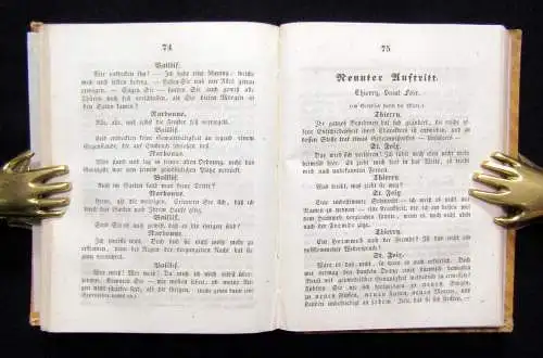 Warbeck Schillers dramatischer Nachlass 1842 EA Literatur Lyrik Belletristik