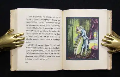 Novalis ,Goethe, Wieland Romantische Märchen 14 Or. Lithographien v. Zimpel 1920