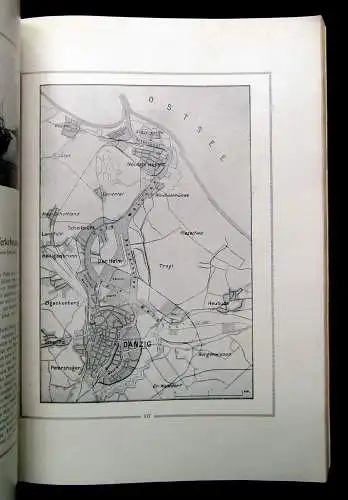 Fischer Deutschlands Städtebau Danzig 1924 Geographie Orts-u. Landeskunde
