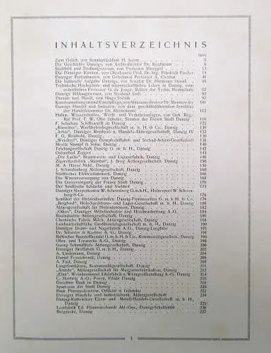 Fischer Deutschlands Städtebau Danzig 1924 Geographie Orts-u. Landeskunde