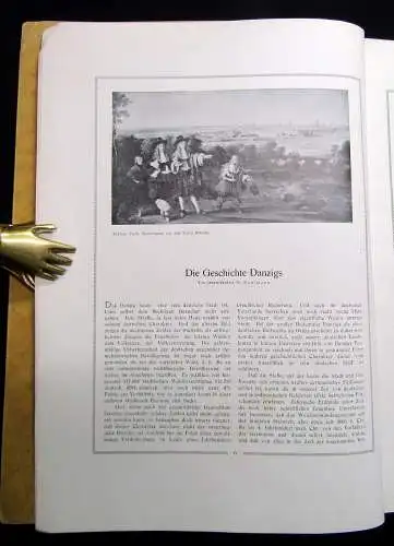 Fischer Deutschlands Städtebau Danzig 1924 Geographie Orts-u. Landeskunde