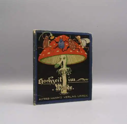 Holst; Wenz Hochzeit im Walde 1921 Leporello Kinderbuch Literatur Bilderbuch