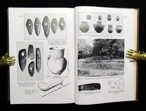 Grahmann Grundriß der Vorgeschichte Sachsens 1934 Ortskunde Geschichte