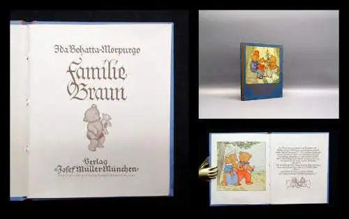 Ida Bohatta-Morpurgo Familie Braun 1932 Kinderbuch  Bilderbuch Literatur