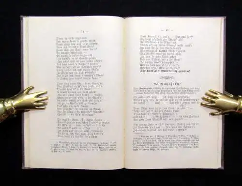 Korle Kraut und Rüben Launige Reimereien zu heiteren Vorträgen 1909 Literatur