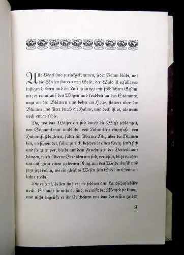 Löns, Hermann Wasserjungfern Geschichten von Sommerboten und Sonnenkündern 1919