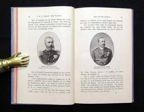 Hirschberg Neunzehn Monate Kommandant S.M. Kreuzer"Schwalbe" 1895 selten
