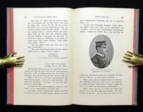 Hirschberg Neunzehn Monate Kommandant S.M. Kreuzer"Schwalbe" 1895 selten
