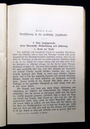 Dombrowski Jagd-ABC für alle, die Jäger werden wollen 28 Textabbildungen 1918