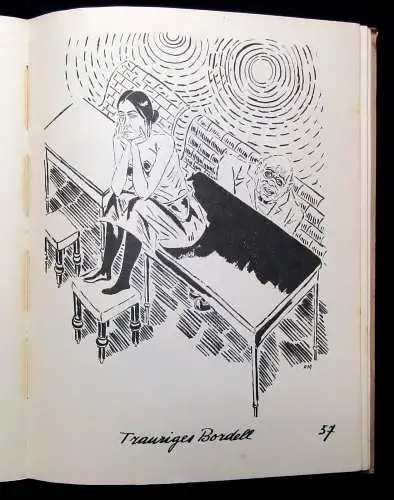Franz Masereel Bilder der Großstadt **selten** 2.Auflage 1929 Künstler Malerei