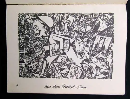 Franz Masereel Bilder der Großstadt **selten** 2.Auflage 1929 Künstler Malerei