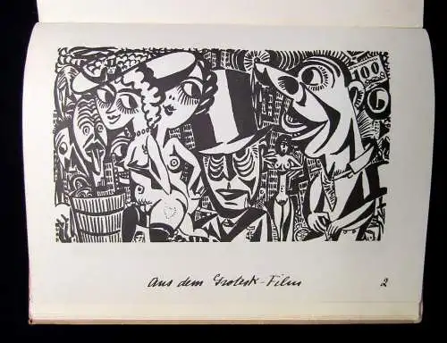 Franz Masereel Bilder der Großstadt **selten** 2.Auflage 1929 Künstler Malerei