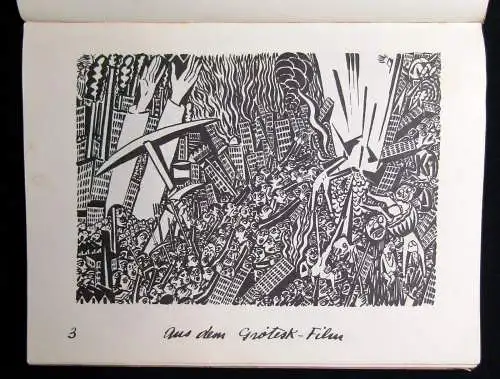 Franz Masereel Bilder der Großstadt **selten** 2.Auflage 1929 Künstler Malerei