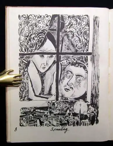 Franz Masereel Bilder der Großstadt **selten** 2.Auflage 1929 Künstler Malerei
