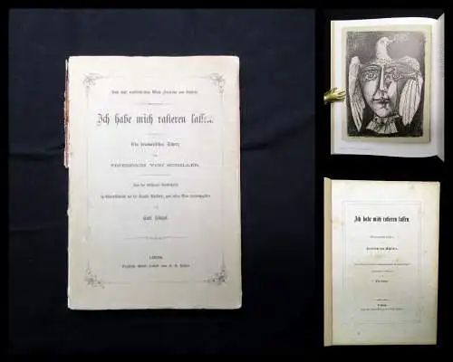 Künzel, Carl Schiller, Friedrich von Ich habe mich rasieren lassen Or.Ppbd. 1862