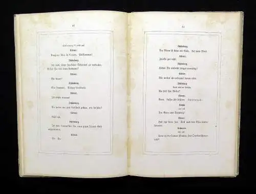 Künzel, Carl Schiller, Friedrich von Ich habe mich rasieren lassen Or.Ppbd. 1862