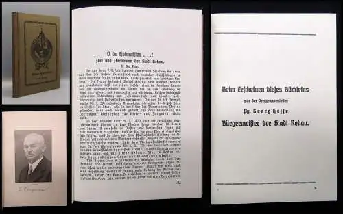 Wolfrum Lorenz Rehauer Heimatbüchlein 1938 Ortskunde Führer Erzählungen Bayern