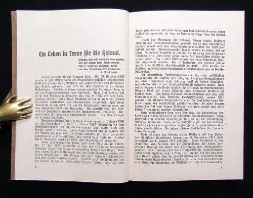 Wolfrum Lorenz Rehauer Heimatbüchlein 1938 Ortskunde Führer Erzählungen Bayern