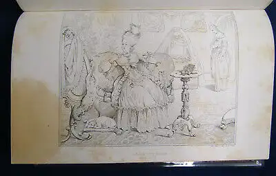 Album der Boudoirs. Publikation der Zeitschrift Europa 1. Band 1839 selten sf