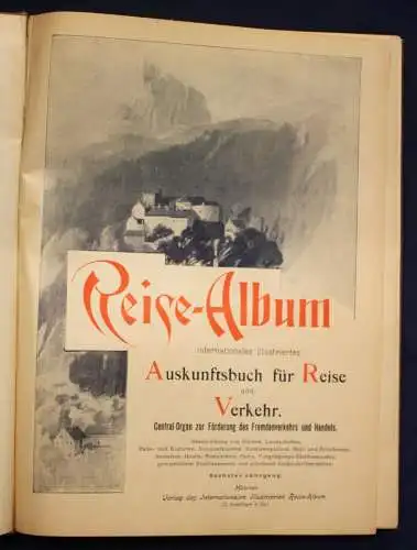 Internationales illustriertes Auskunftsbuch für Reise und Verkehr 6. Jhg 1900 sf