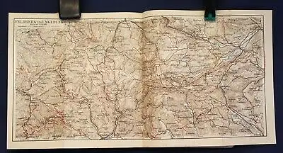 Meyers Reisebücher Schwarzwald Odenwald Bergstraße Heidelberg Strassburg 1904 js