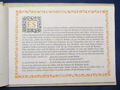 Gebrüder Grimm Schneewittchen und die sieben Zwerge um 1946 Märchen