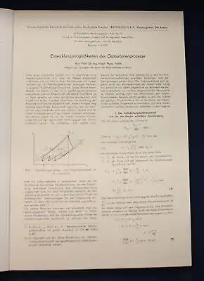 Wissenschaftliche Zeitschrift Heft 4/ 5 1952/ 53 Heft B Festausgabe Wissen  js