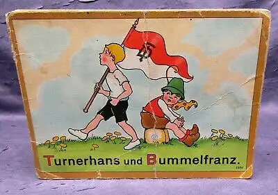 Dreher Turnerhans und Bummelfranz um 1930 Steinkamp Verlag sehr selten