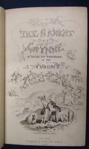 Lever The Knight Of Gwynne A Tale Of The Time Of The Union 1850 Belletristik js 