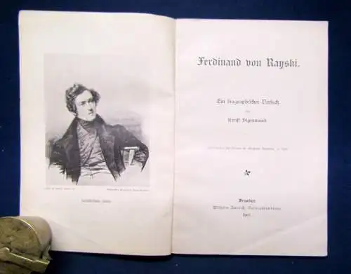 Sigismund Ferdinand von Rayski 1907 Geschichte Biographie Maler Grafiker sf