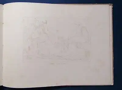 Genelli Umrisse zum Homer 1874 erschienen mit Titel der EA von 1844 Götter js