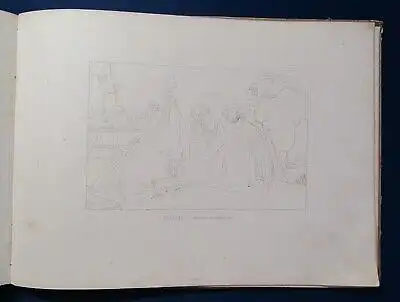 Genelli Umrisse zum Homer 1874 erschienen mit Titel der EA von 1844 Götter js