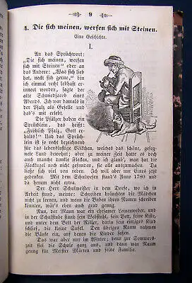 Horn Die Spinnstube (Ein Volksbuch) 8. Jhg 1853 Geschichten Belletristik sf