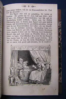 Horn Die Spinnstube (Ein Volksbuch) 6. Jhg 1851 Geschichten Belletristik sf
