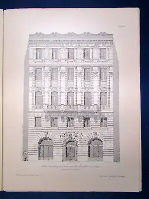 Eisenlohr/ Weigle Architektonische Rundschau 9. Jhg Lieferung 11 1893 Kunst sf