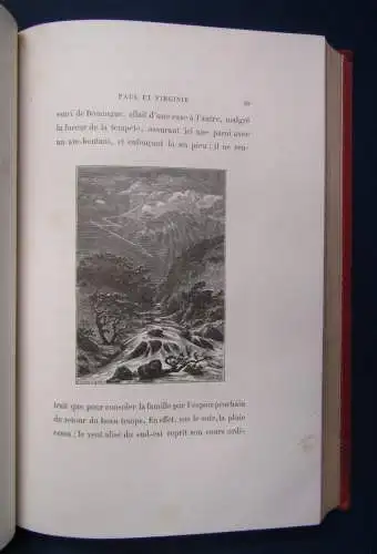 Paul Et Virginie Suivi De La Chaumiere Indienne o. Jahr Geschichte Literatur js